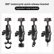 Metal Quick Release Base Adapter for GoPro, Insta360, DJI and Other Action Cameras (Black)