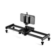 YELANGU L140T-A 40cm Carbon Fiber Slide Rail Track with Phone Clamp & BallHead Adapter for Smartphones (Black) - free shipping - PMC TechLife - Order now!