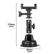 STARTRC Suction Cup Holder Bracket with Phone Clamp (Black)