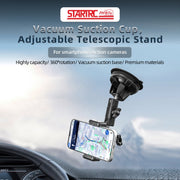 STARTRC Suction Cup Holder Bracket with Phone Clamp (Black)