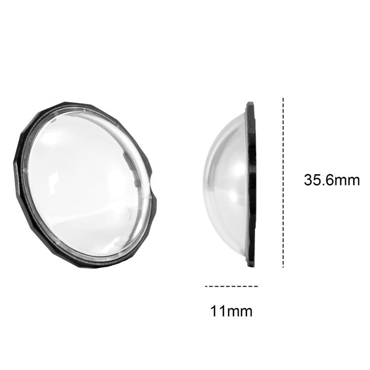 For Insta360 X5 STARTRC Slim Protective Lens Guad PC Lens Cover (Transparent)