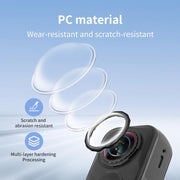 For Insta360 X5 STARTRC Slim Protective Lens Guad PC Lens Cover (Transparent)