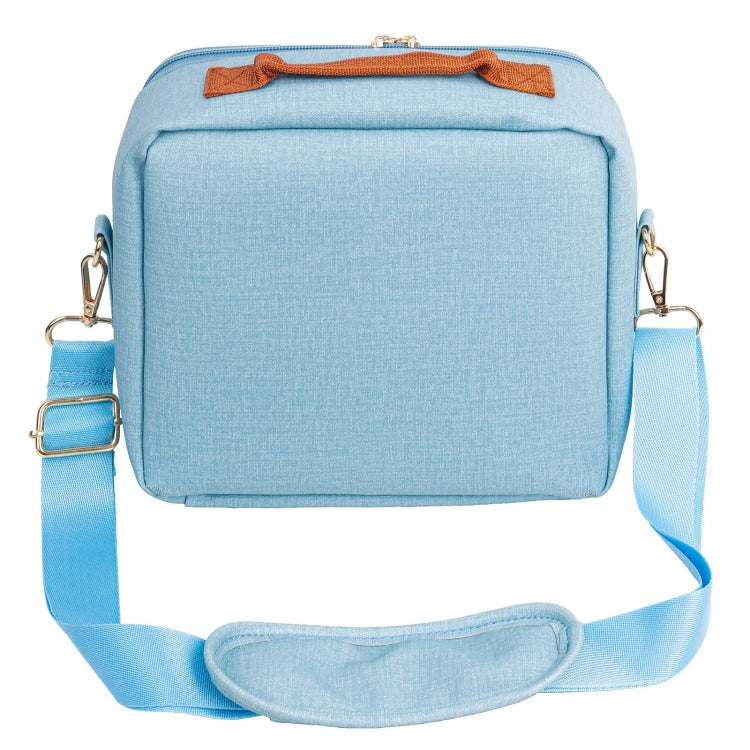 Portable Mini Printer Storage Bag For CP910/1200/1300 (Blue) - Strap Satchel by PMC TechLife | Online Shopping South Africa | PMC TechLife | Buy Now Pay Later Mobicred