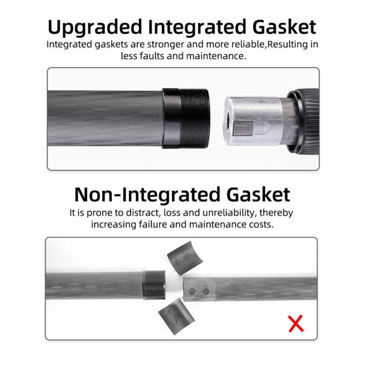 BEXIN W-334C Portable DSLR Camera 2 in 1 Carbon Fiber Tripod Detachable Monopod (Black) - free shipping - PMC TechLife - Order now!