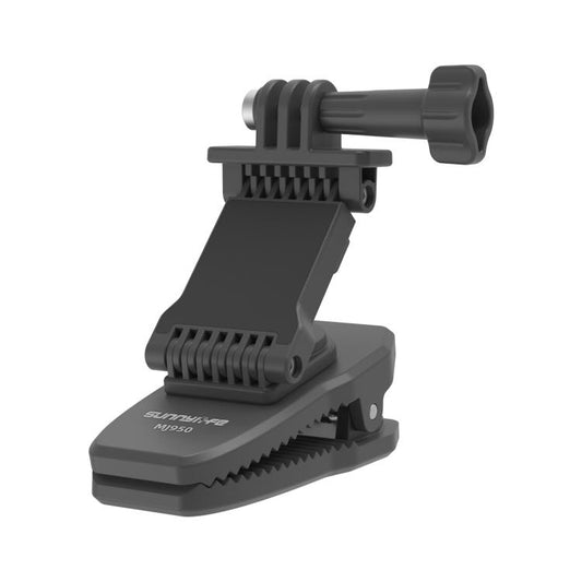 Sunnylife Stretchable Backpack Clip Rotatable Magnetic Mount Action Camera Holder Vlog Mount (Black) - free shipping - PMC Jewellery - Order now!