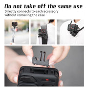 For Insta360 Ace Pro 2 STARTRC Body Silicone Case with Lens Cap & Lanyard (Black)