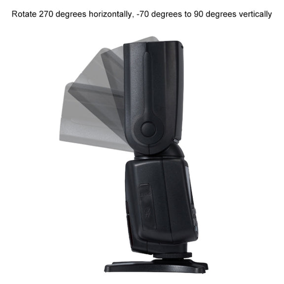TRIOPO TR-982IIC Flash Light Speedlite for Canon (Black)