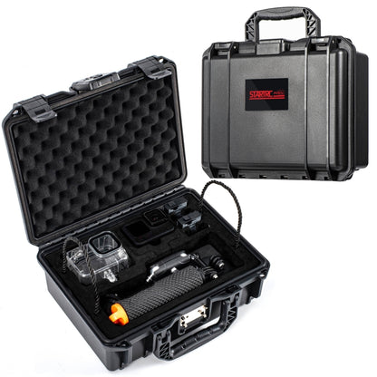 STARTRC DIY Combination Lock Waterproof Dual-layer Suitcase Storage Box (Black) - free shipping - PMC Jewellery - Order now!