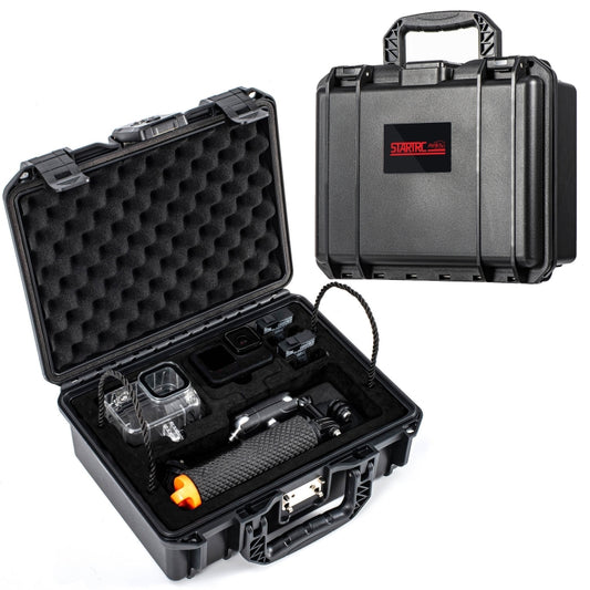 STARTRC DIY Combination Lock Waterproof Dual-layer Suitcase Storage Box (Black) - free shipping - PMC Jewellery - Order now!