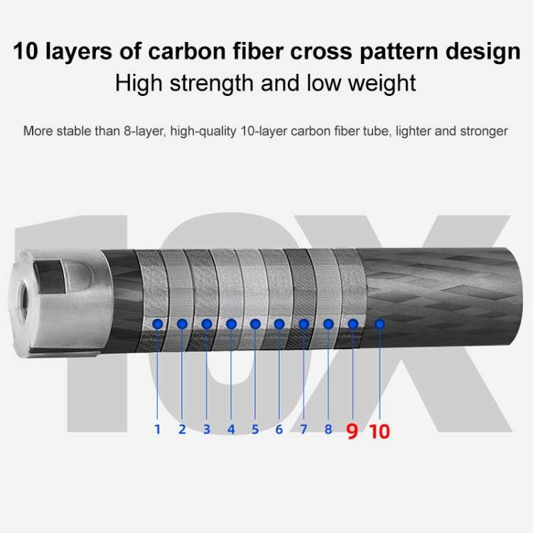 BEXIN P366C Camera Carbon Fiber Monopod Travel Live Selfie Bracket Holder - Monopods by BEXIN | Online Shopping South Africa | PMC TechLife | Buy Now Pay Later Mobicred