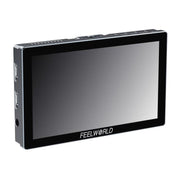 FEELWORLD P6X 5.5 inch Aluminium DSLR Camera Field Monitor Touch Screen 4K HDMI High Brightness 1000nit Monitor (Black)