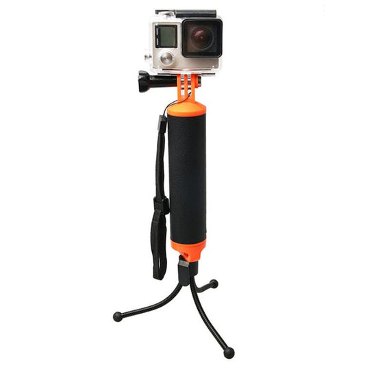 Floating Handle Grip with Tripod Holder & Adjustable Anti-lost Strap for GoPro, Insta360, DJI and Other Action Cameras - Floating Grip & Ball by PMC Jewellery | Online Shopping South Africa | PMC Jewellery | Buy Now Pay Later Mobicred