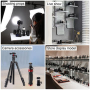 For Leica M Non-Working Fake Dummy DSLR Camera Model Photo Studio Props, Hood Lens(Silver)