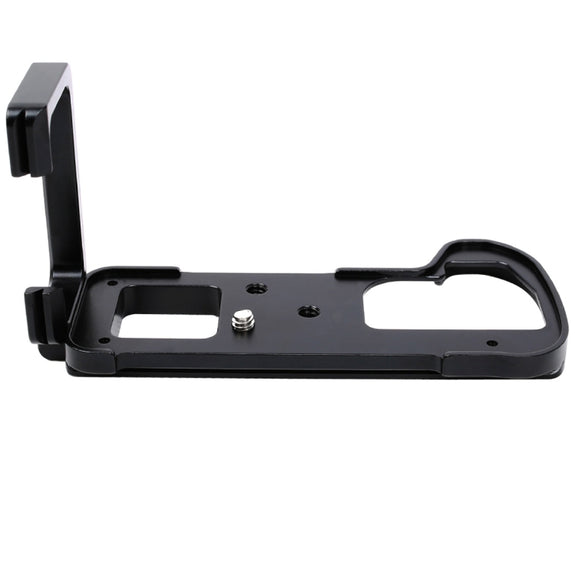 FITTEST LB-GH5 Vertical Shoot Quick Release L Plate Bracket Base Holder for Panasonic LUMIX GH5 Camera Metal Ballhead(Black)