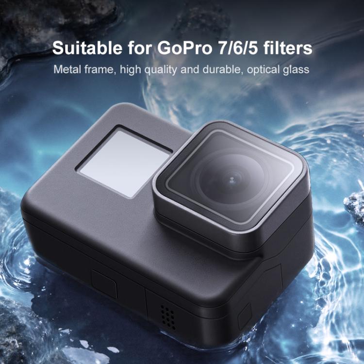 For GoPro HERO7 /6 /5 Protective Lens CPL Filter (Black) - Lens Filter by PMc TechLife | Online Shopping South Africa | PMc TechLife | Buy Now Pay Later Mobicred