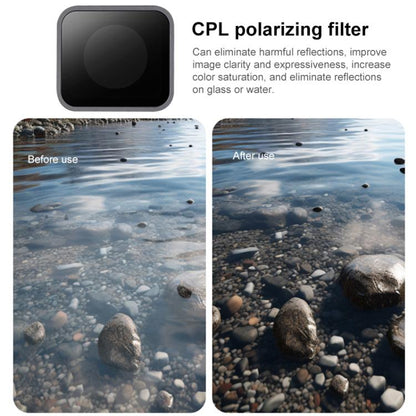 For GoPro HERO7 /6 /5 Protective Lens CPL Filter (Black) - Lens Filter by PMC Jewellery | Online Shopping South Africa | PMC Jewellery | Buy Now Pay Later Mobicred