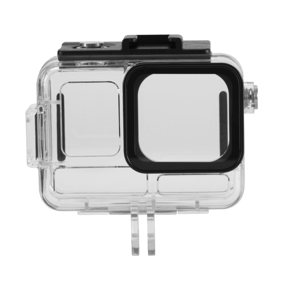 For Insta360 Ace Pro 2 Underwater Water-resistant Housing Case with Base Adapter & Screw (Transparent)