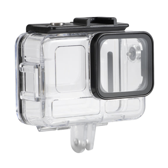For Insta360 Ace Pro 2 Underwater Water-resistant Housing Case with Base Adapter & Screw (Transparent)
