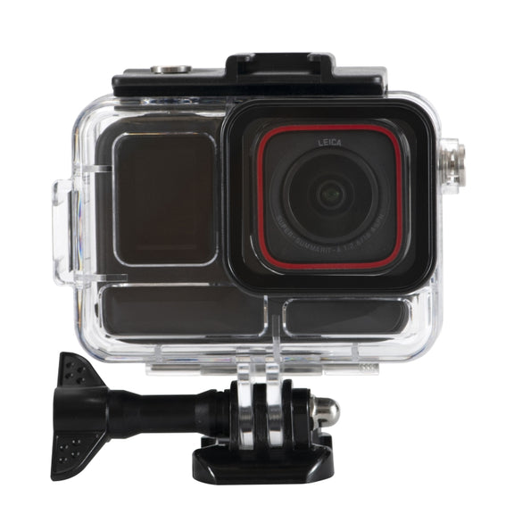 For Insta360 Ace Pro 2 Underwater Water-resistant Housing Case with Base Adapter & Screw (Transparent)