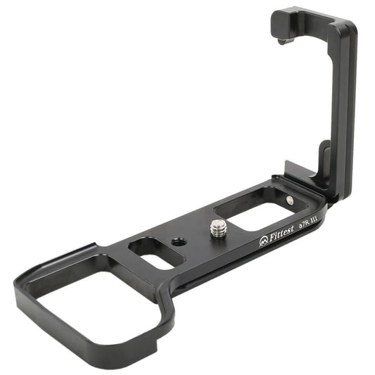 FITTEST A7R III  Vertical Shoot Quick Release L Plate Bracket Base Holder for Sony A7RIII (Black) - free shipping - PMC Jewellery - Order now!