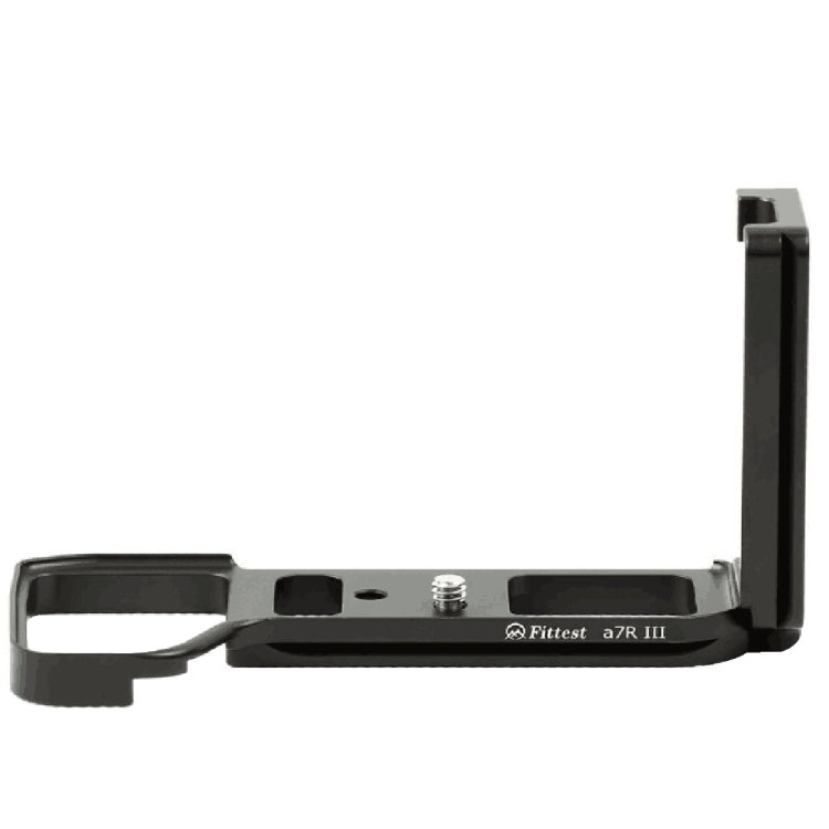 FITTEST A7R III  Vertical Shoot Quick Release L Plate Bracket Base Holder for Sony A7RIII (Black) - free shipping - PMC Jewellery - Order now!