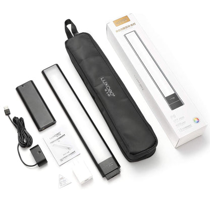 LUXCeO P6 RGB Colorful Photo LED Stick Video Light Handheld APP Control Full Color LED Fill Light (Black) - free shipping - PMC Jewellery - Order now!