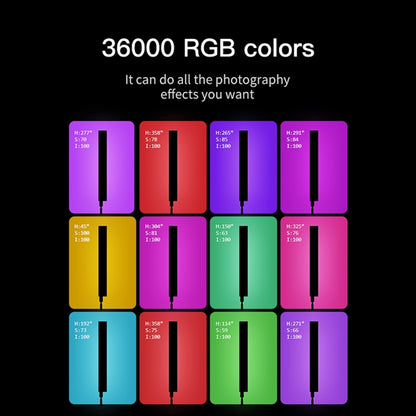LUXCeO P6 RGB Colorful Photo LED Stick Video Light Handheld APP Control Full Color LED Fill Light (Black) - free shipping - PMC Jewellery - Order now!