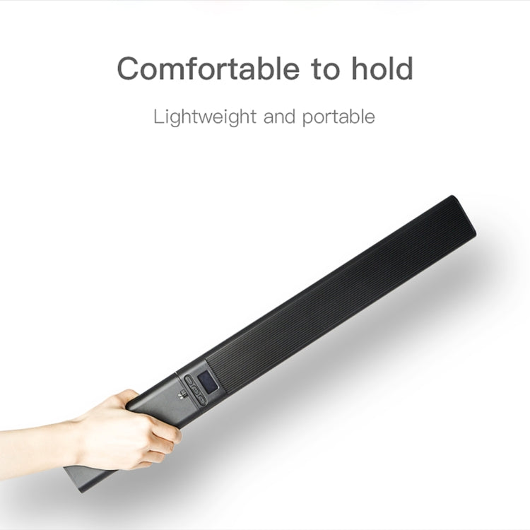 LUXCeO P6 RGB Colorful Photo LED Stick Video Light Handheld APP Control Full Color LED Fill Light (Black) - free shipping - PMC Jewellery - Order now!