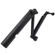 3-Way Monopod + Magic Mount Selfie Stick for GoPro, Insta360, DJI and Other Action Cameras, Length: 24.5-63cm(Black)