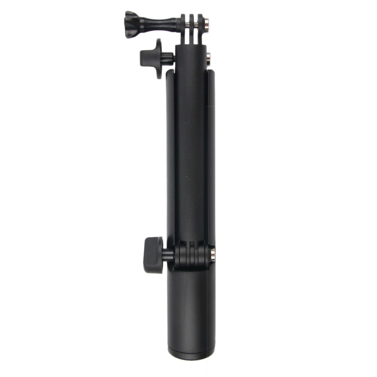 3-Way Monopod + Magic Mount Selfie Stick for GoPro, Insta360, DJI and Other Action Cameras, Length: 24.5-63cm(Black) - Extendable Pole by PMC Jewellery | Online Shopping South Africa | PMC Jewellery | Buy Now Pay Later Mobicred