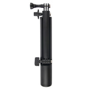 3-Way Monopod + Magic Mount Selfie Stick for GoPro, Insta360, DJI and Other Action Cameras, Length: 24.5-63cm(Black)