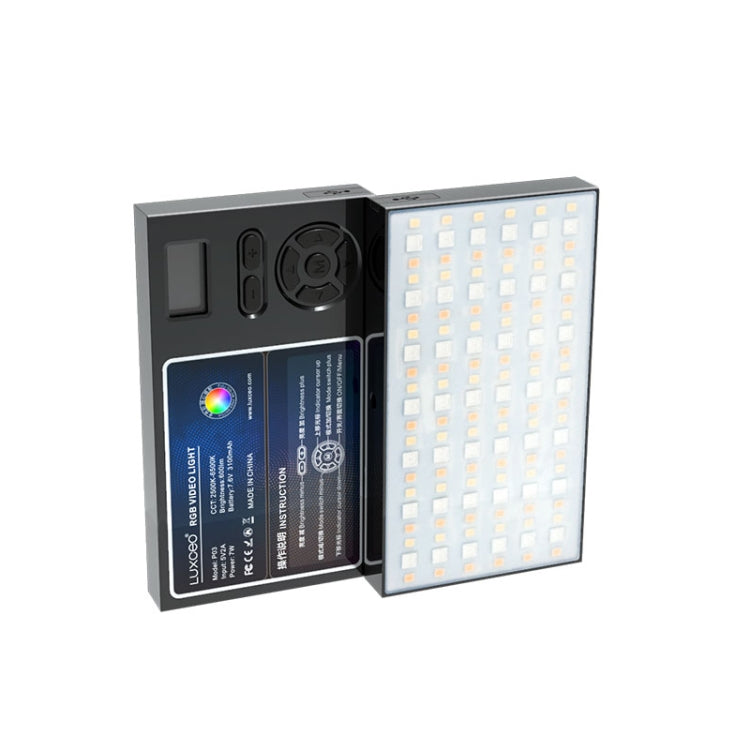 LUXCeO P03 LED Video Light 800LM Super Slim Panel Light On-camera Light Selfie Light Video Photography Studio Light - free shipping - PMC Jewellery - Order now!