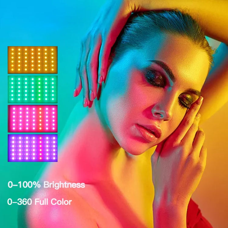 LUXCeO P03 LED Video Light 800LM Super Slim Panel Light On-camera Light Selfie Light Video Photography Studio Light - free shipping - PMC Jewellery - Order now!