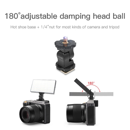 LUXCeO P03 LED Video Light 800LM Super Slim Panel Light On-camera Light Selfie Light Video Photography Studio Light - free shipping - PMC Jewellery - Order now!