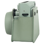 For FUJIFILM Instax WIDE 400 Full Body Leather Case Bag with Strap (Green)