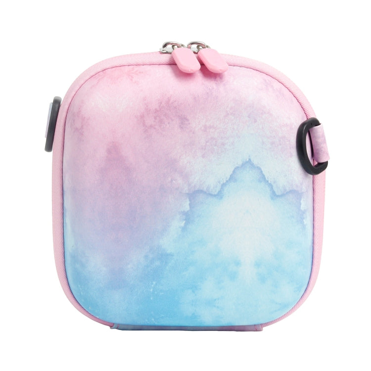 Painted EVA Hard Case PU Storage Bag for FUJIFILM Instax mini 7+/8/9/11/12/40(Blue Pink) - Soft Bag by PMC TechLife | Online Shopping South Africa | PMC TechLife | Buy Now Pay Later Mobicred