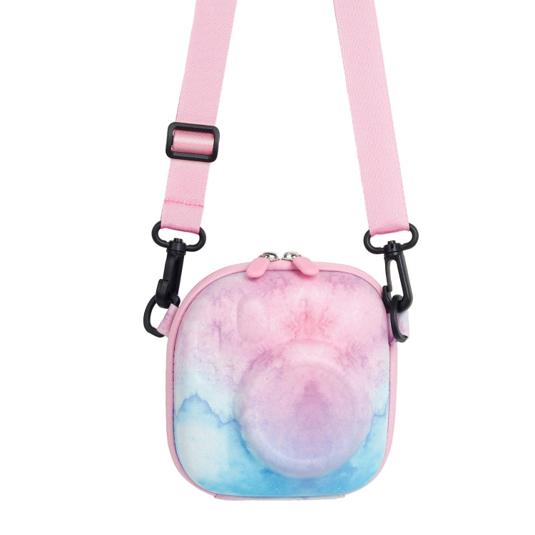 Painted EVA Hard Case PU Storage Bag for FUJIFILM Instax mini 7+/8/9/11/12/40(Blue Pink) - Soft Bag by PMC TechLife | Online Shopping South Africa | PMC TechLife | Buy Now Pay Later Mobicred
