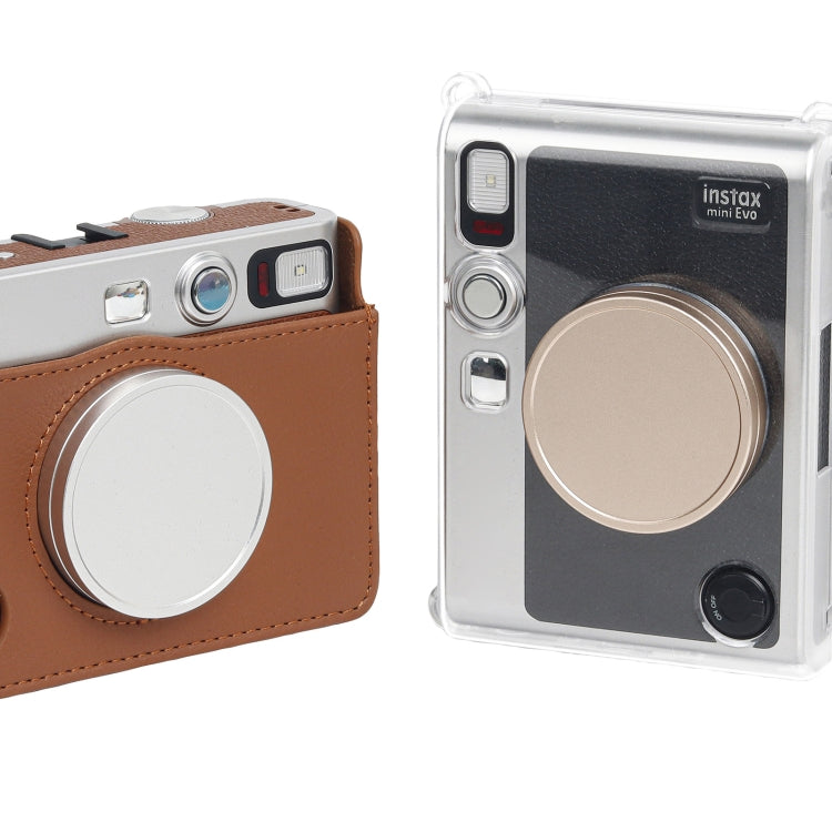 For FUJIFILM Instax mini EVO Camera Lens Cap Aluminum Alloy Protective Cover (Black)