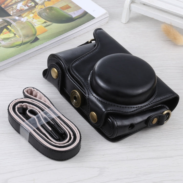 Full Body Camera PU Leather Case Bag with Strap for Samsung Galaxy Camera EK-GC100 / EK-GC110 / EK-GC200(Black) - free shipping - PMC TechLife - Order now!