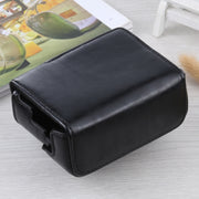 Full Body Camera PU Leather Case Bag for Sony ZV-1(Black)