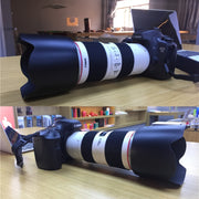 For Canon EOS 7D Non-Working Fake Dummy 70-200 Lens DSLR Camera Model Photo Studio Props with Strap