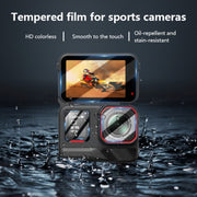 For Insta360 Ace Pro 2 STARTRC 2 Sets 3 in 1 Rear & Front  Screen + Lens Tempered Glass Film