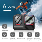For Insta360 Ace Pro 2 STARTRC 2 Sets 3 in 1 Rear & Front  Screen + Lens Tempered Glass Film