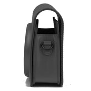 Pearly Lustre PU Leather Case Bag for FUJIFILM Instax SQUARE SQ6 Camera, with Adjustable Shoulder Strap(Black)