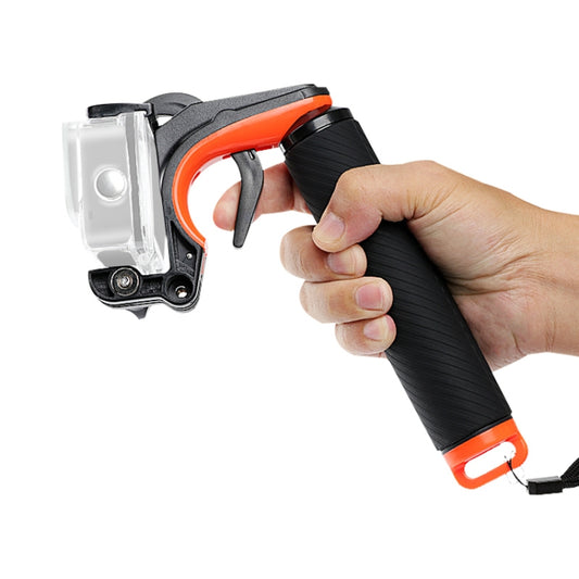 Shutter Trigger + Floating Hand Grip Diving Buoyancy Stick with Adjustable Anti-lost Strap & Screw & Wrench for GoPro HERO8 Black - free shipping - PMC Jewellery - Order now!