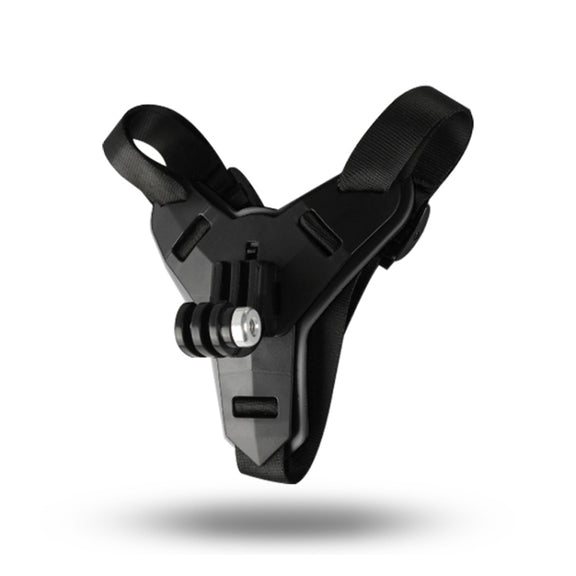 Helmet Belt Mount for GoPro, Insta360, DJI and Other Action Cameras(Black)