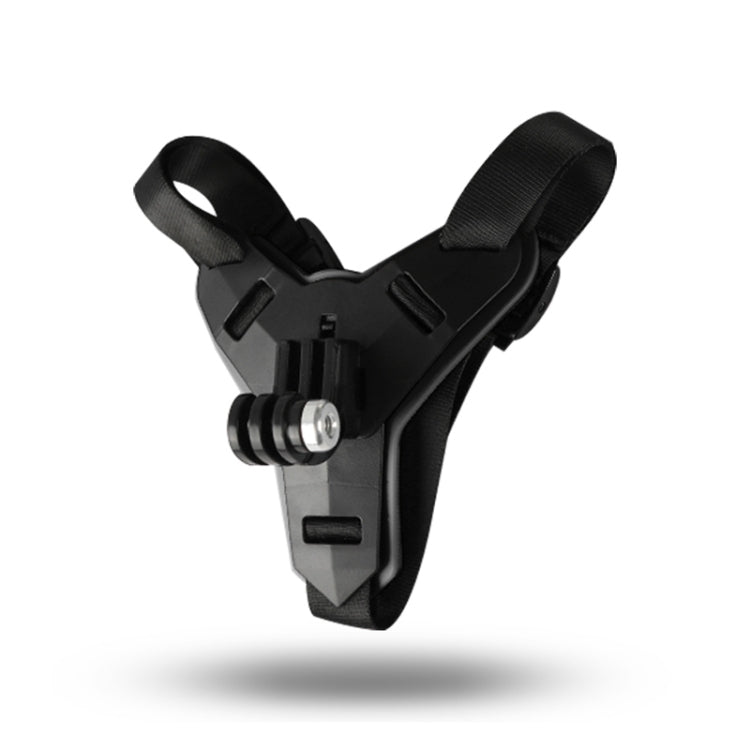 Helmet Belt Mount for GoPro, Insta360, DJI and Other Action Cameras(Black)