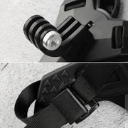 Helmet Belt Mount for GoPro, Insta360, DJI and Other Action Cameras(Black)