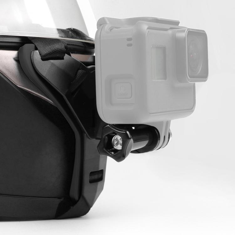 Helmet Belt Mount for GoPro, Insta360, DJI and Other Action Cameras(Black)