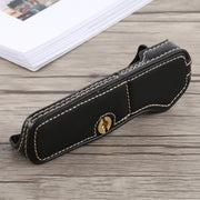 1/4 inch Thread PU Leather Camera Half Case Base for Olympus EM5 / EM5 Mark II (Black)